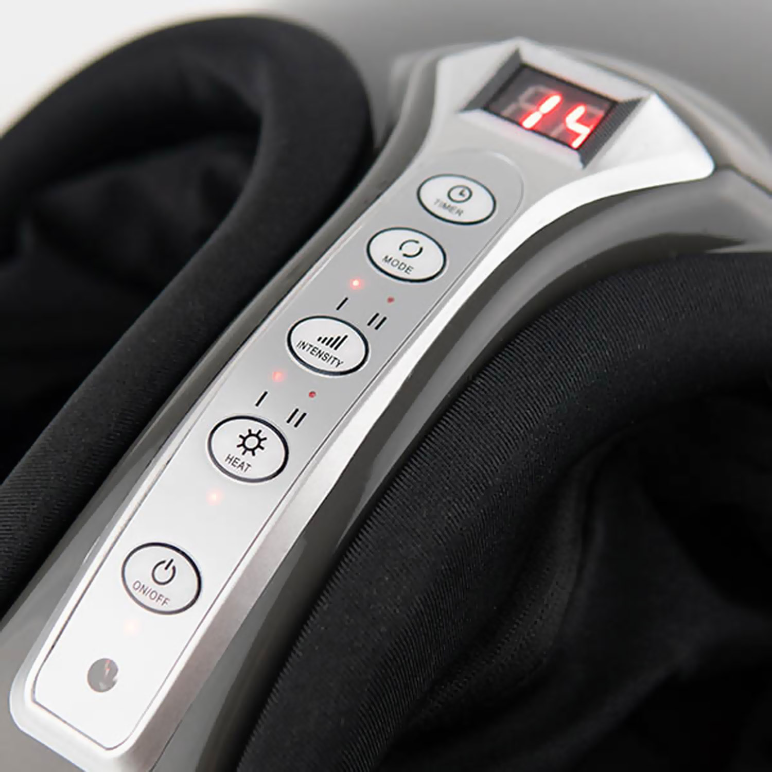 Массажер для ног GEZATONE AMG714 Massage Magic Graphite многофункциональный с погревом - 2